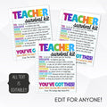 teacher gift tag